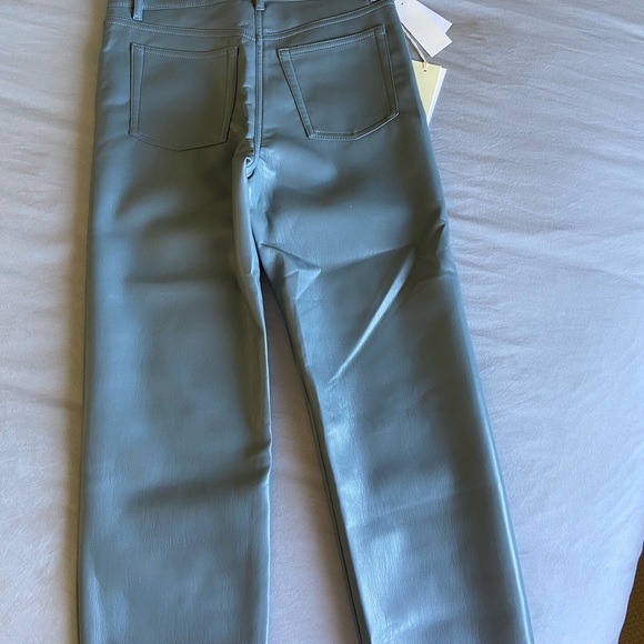 Aritzia Melina Low-Rise Vegan Leather Pants - Picture 7 of 8
